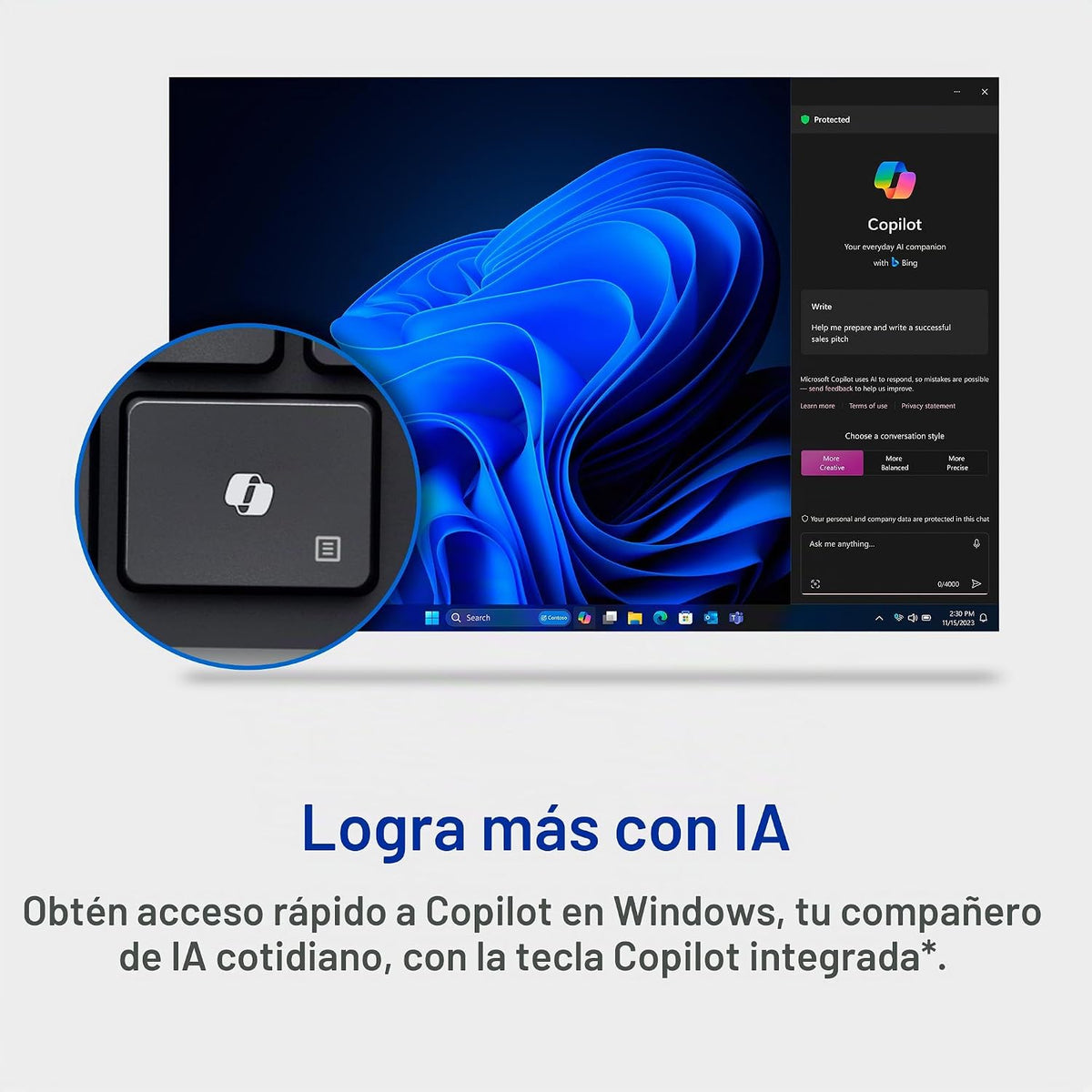 Dell KM555 Teclado y Mouse Silenciosos - 18 Teclas de Acceso Direct...