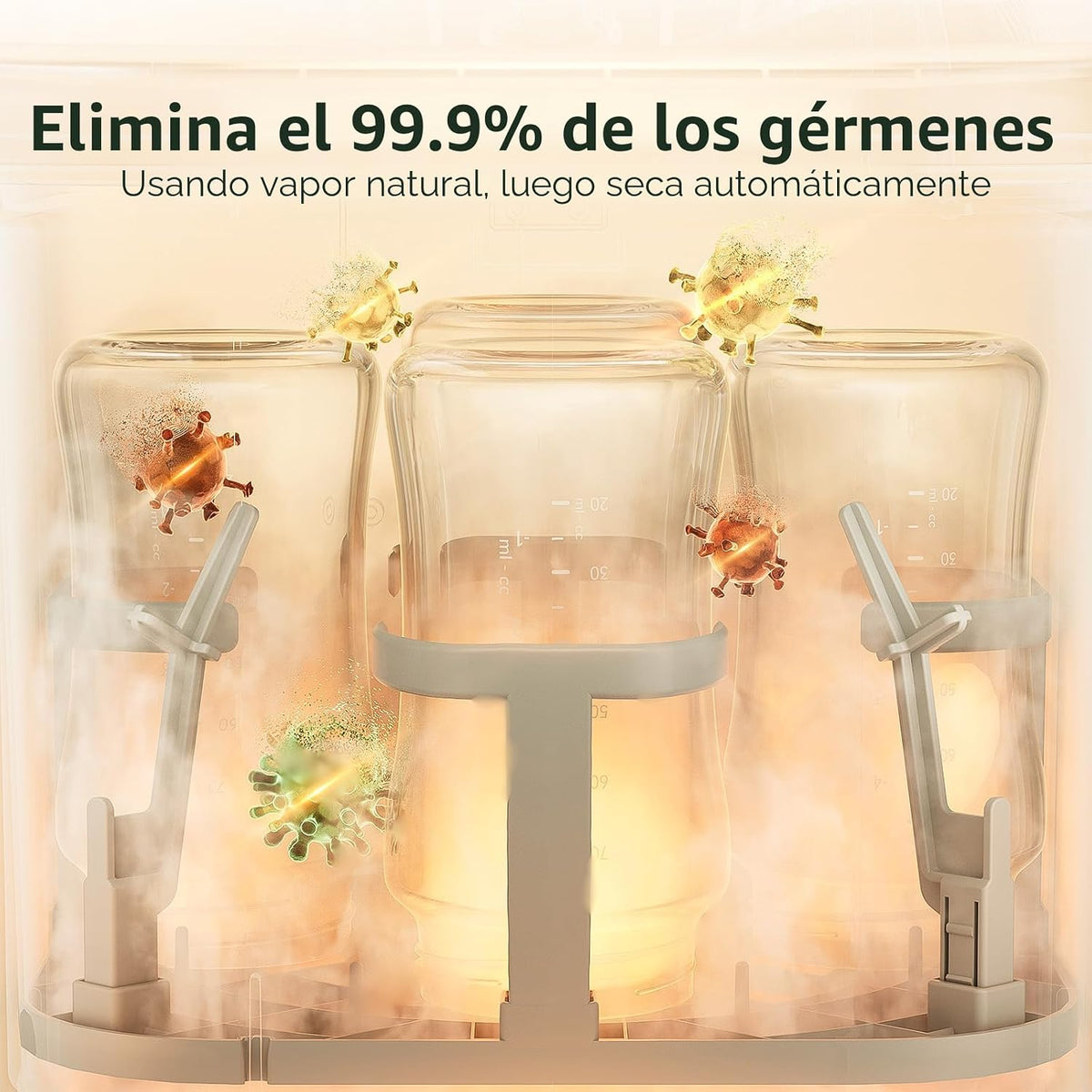 Momcozy KleanPal Pro - Lavadora, esterilizadora y secadora todo en...