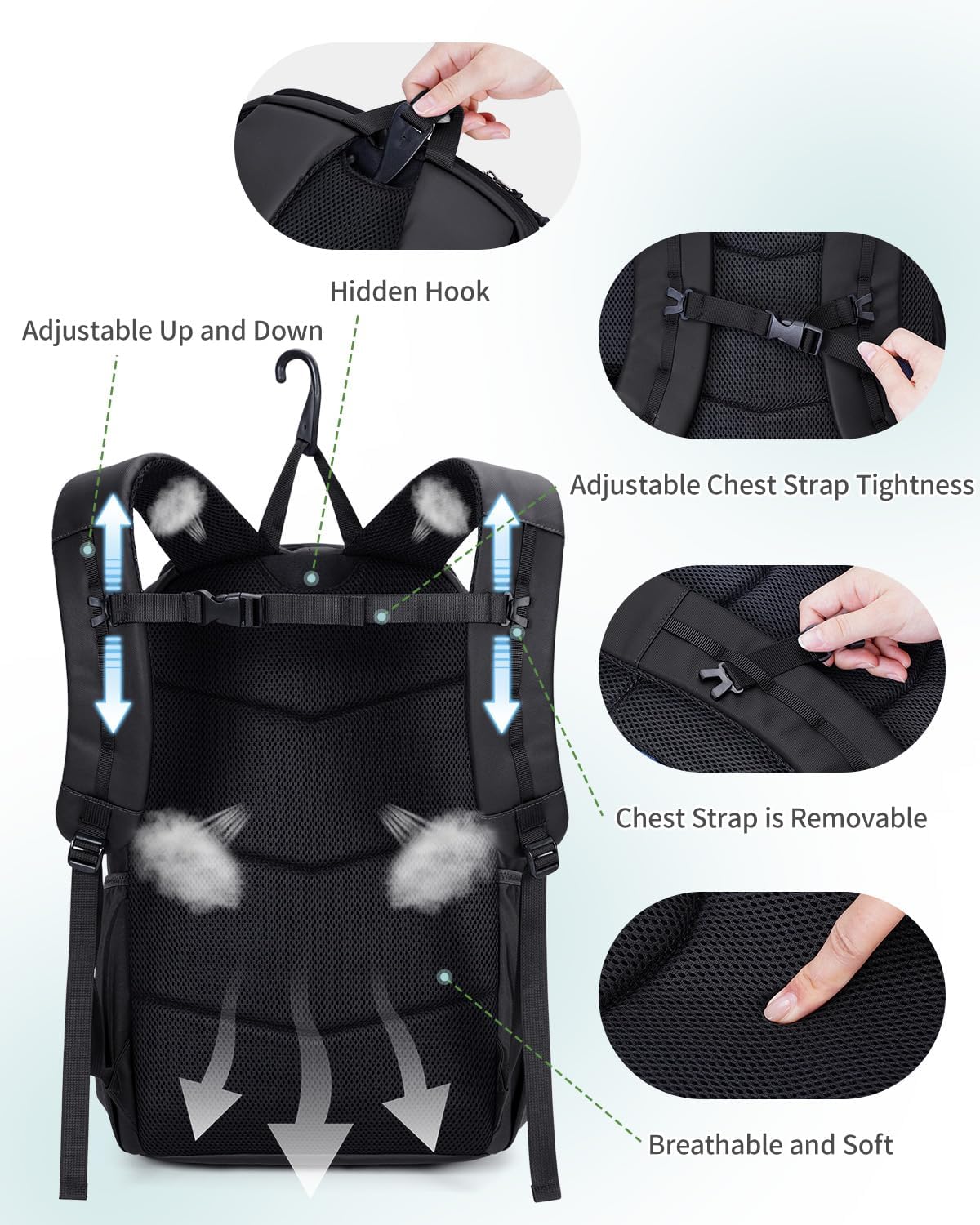 sportsnew Paquete: Soporte para botella de agua aislado negro (32 o...