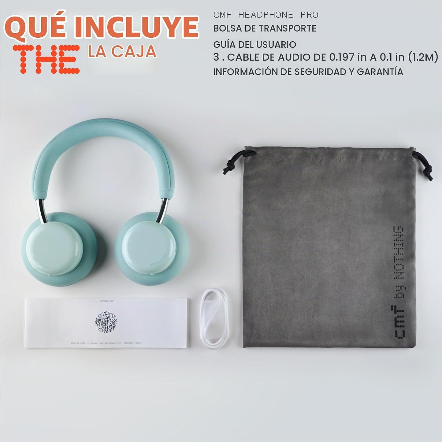CMF by Nothing Auriculares Pro con cancelación activa de ruido, ina...