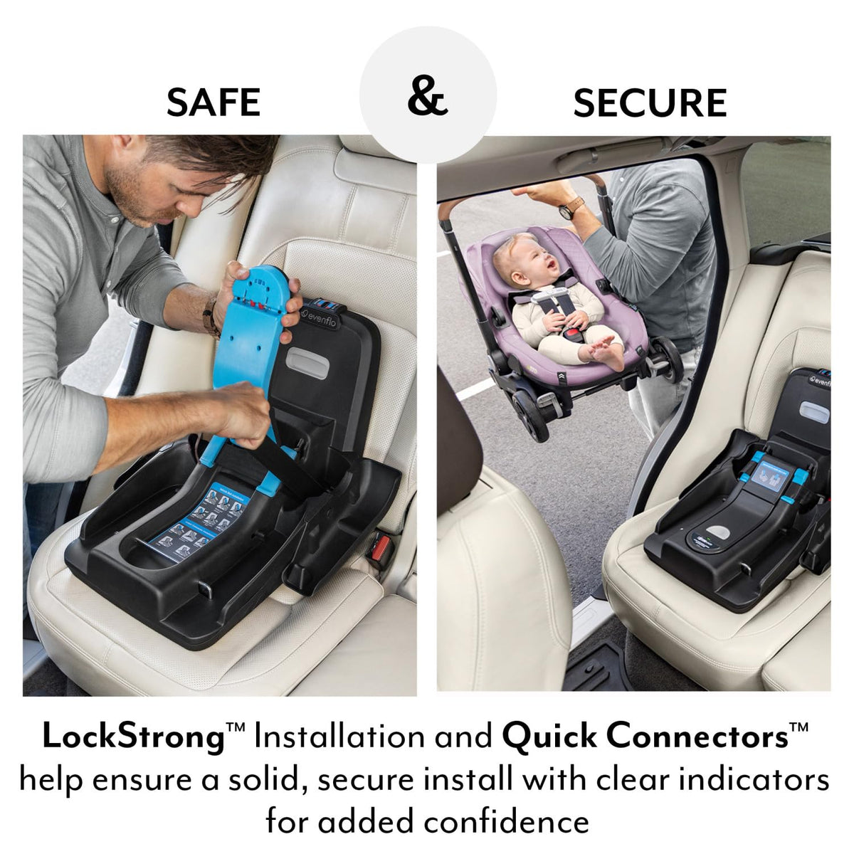 Evenflo Shyft DualRide - Cochecito de coche para bebés y prematuros...