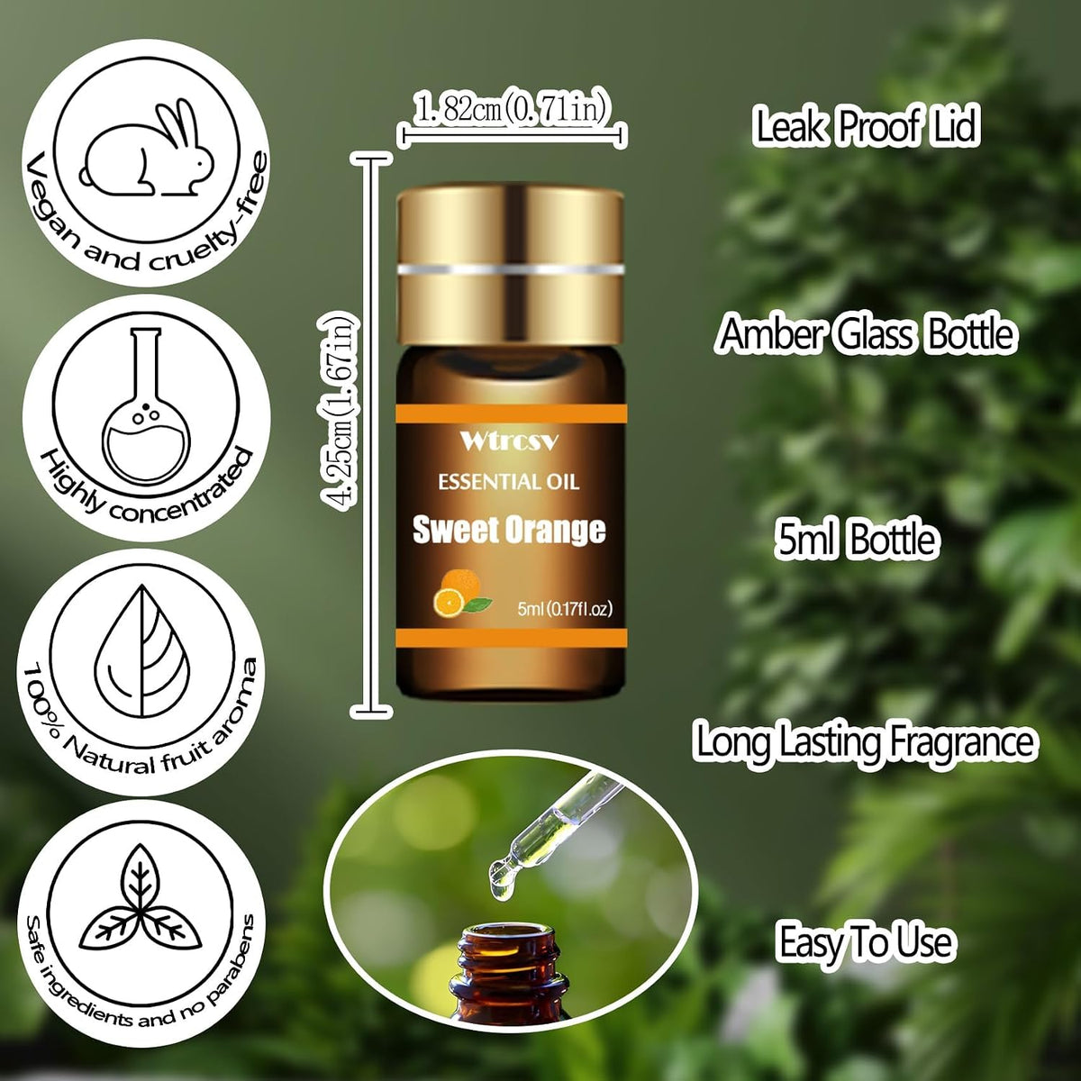 Set de Aceites Esenciales - Aceites Esenciales - Perfecto para Difu...