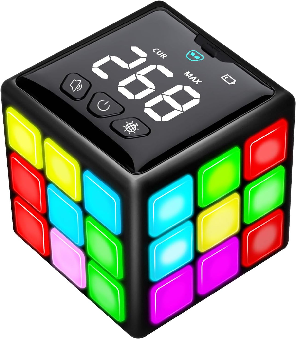 Xinbeiya Cubo de mano recargable con juegos, 15 divertidos juegos d...