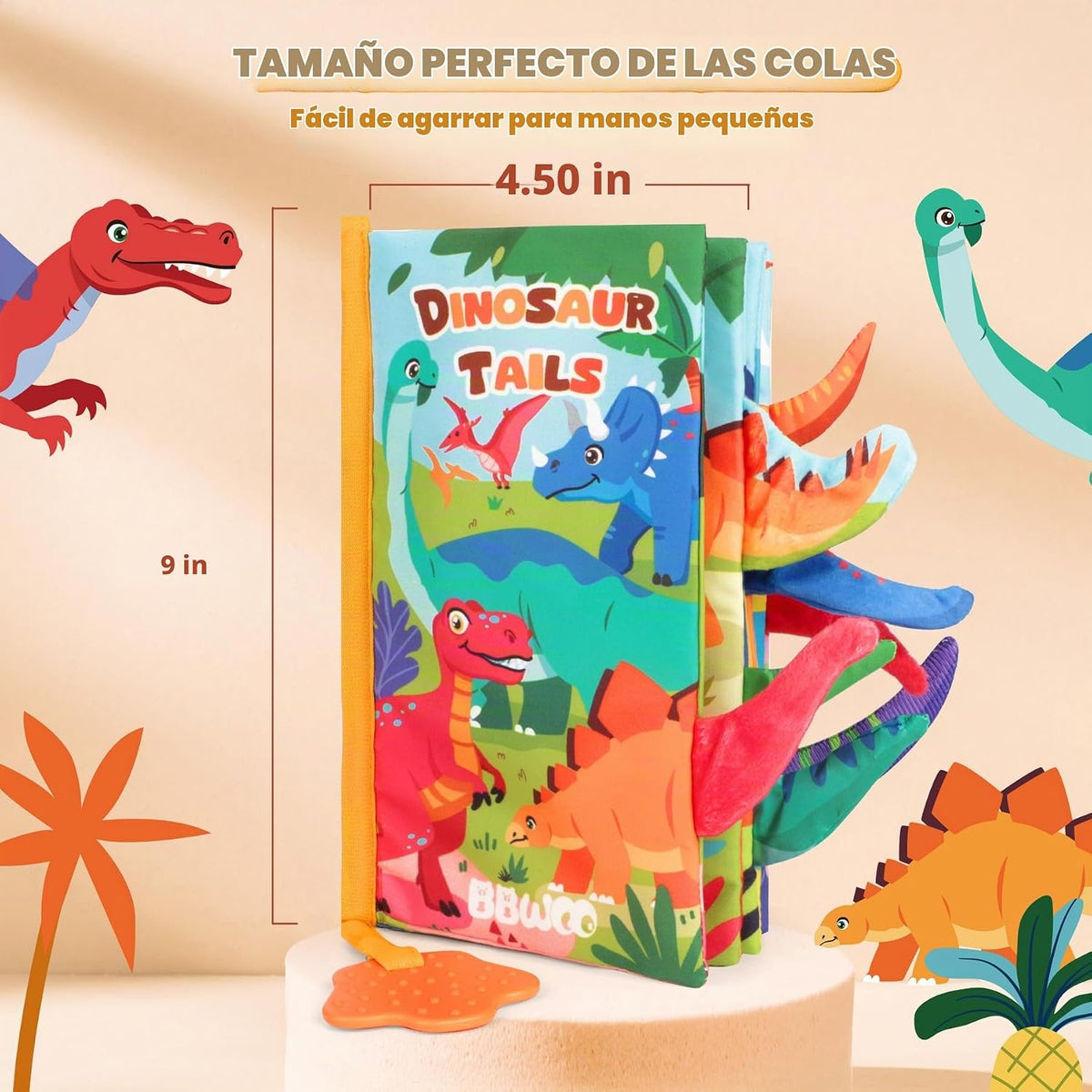 BBWOO Libro Blandito para Bebé - Juguete para Bebé - Regalo de Duch...