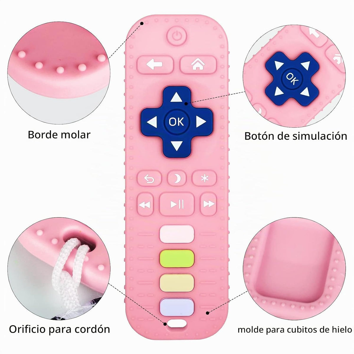 Chuya Baby Mordedor TV Control remoto forma juguetes de dentición |...