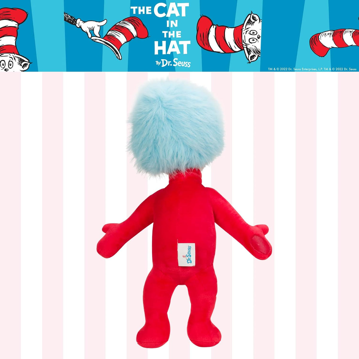 Dr. Seuss Cat in The Hat Thing 1 and Thing 2 Cuddle Pillow Buddy, p...