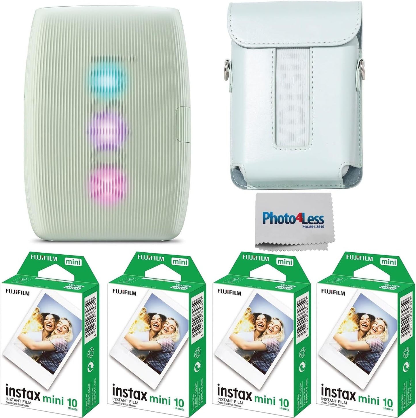 Fujifilm Instax Mini Link 3 - Paquete de impresora Instax Mini Film...