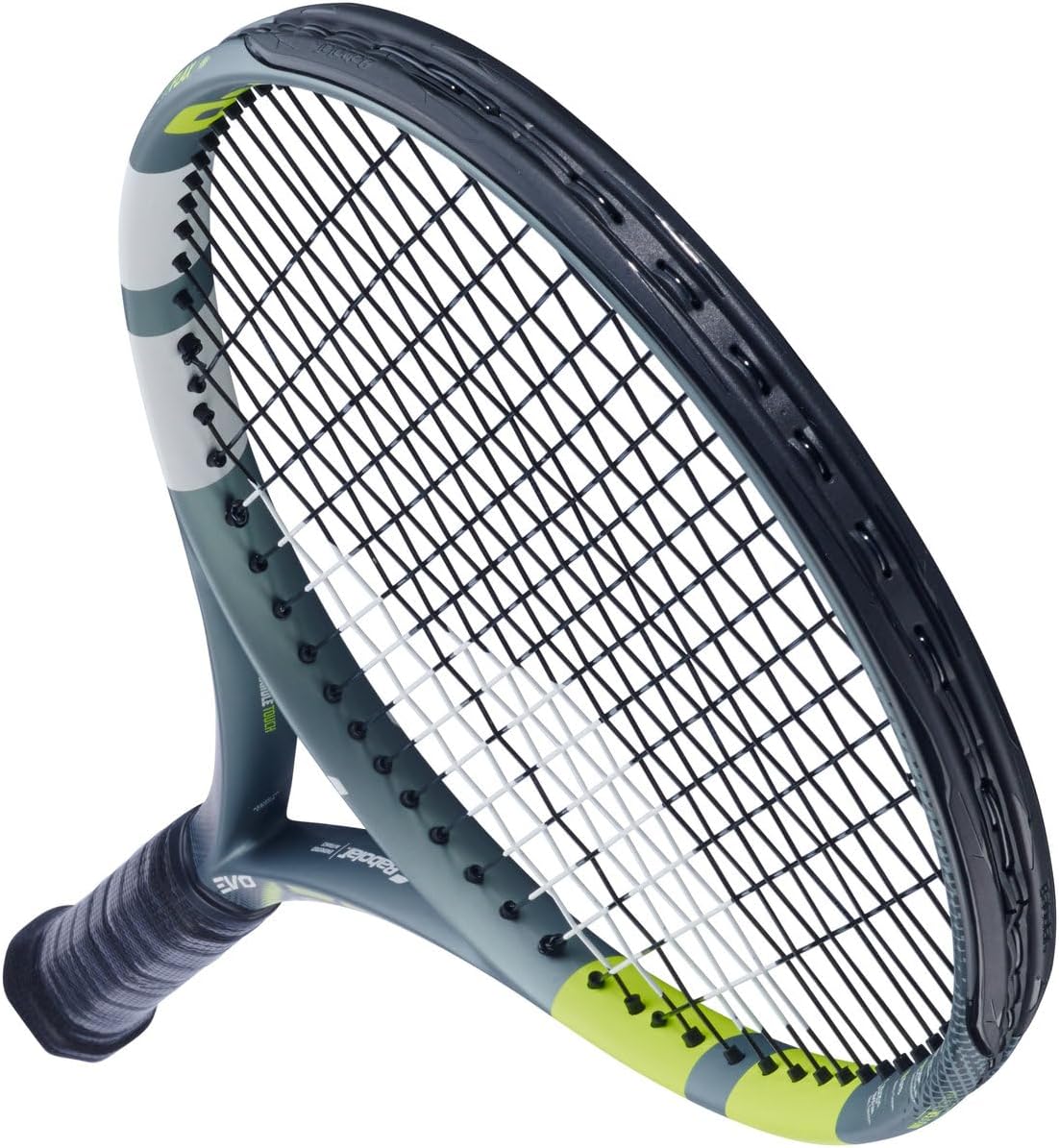 Babolat Evo Aero - Raqueta de tenis, gris\/verde\/amarillo - 2ª gen...
