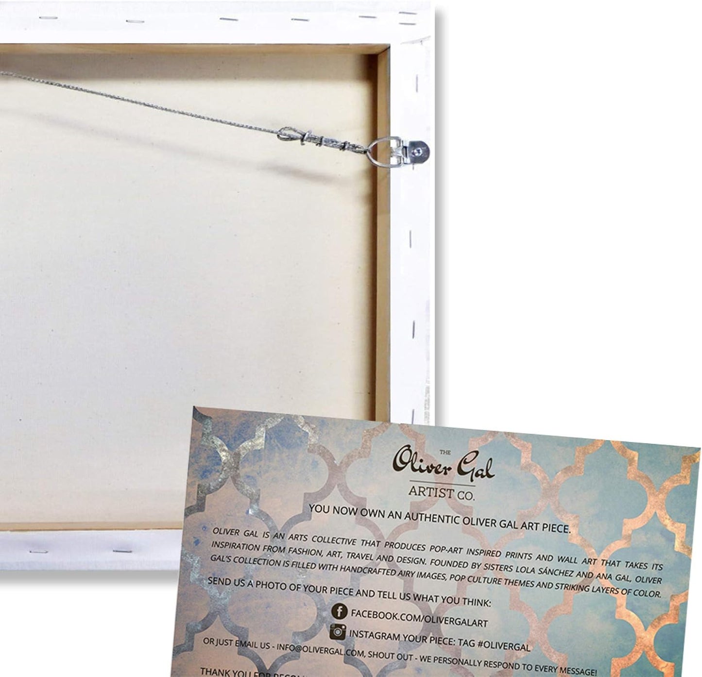 Oliver Gal - Lienzo impreso con diseño de peonías y magnolia para s...
