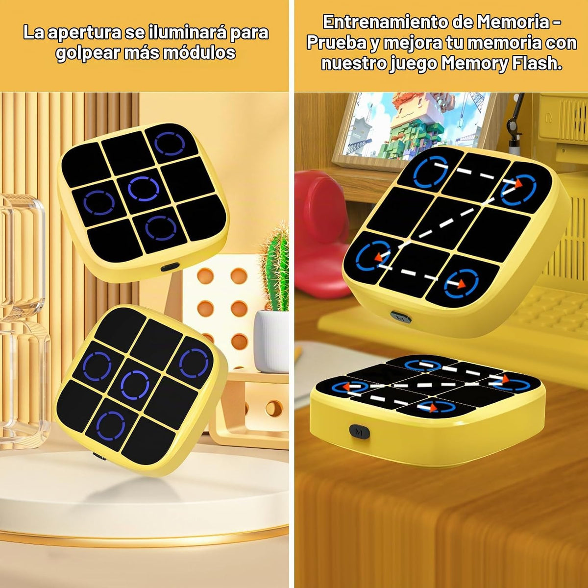 Juego de Tic-Tac-Toe Bolt, consola de juegos de rompecabezas portát...