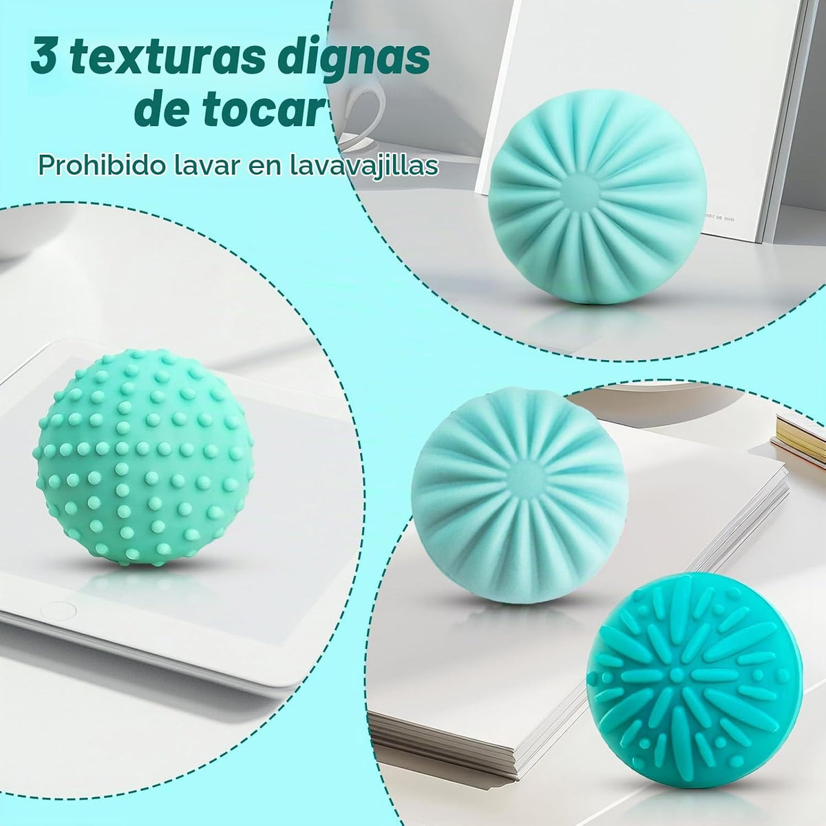 iKrto Fidget Toys - Bolas magnéticas para el estrés para adultos y...