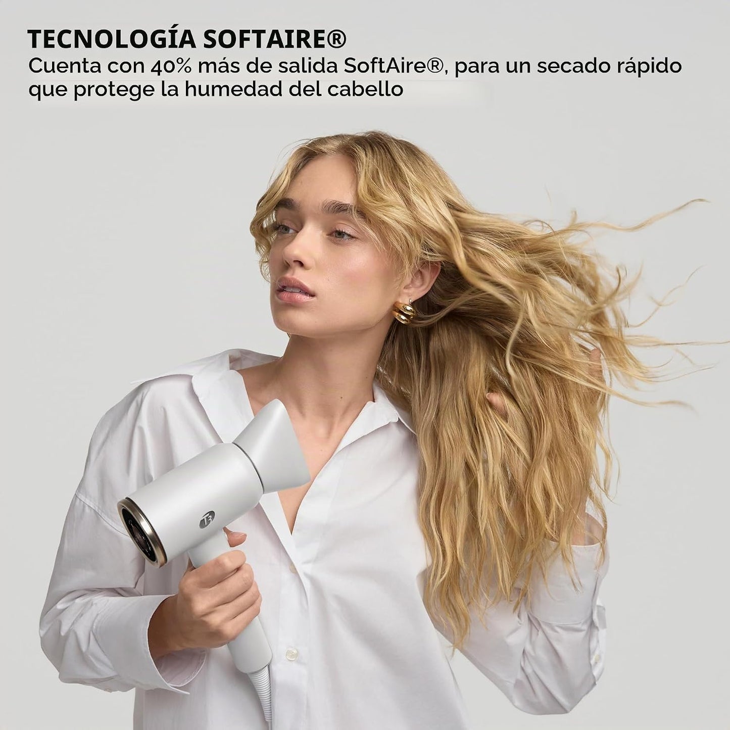 T3 Aire IQ Kit de secador de pelo con concentrador de secado rápido...