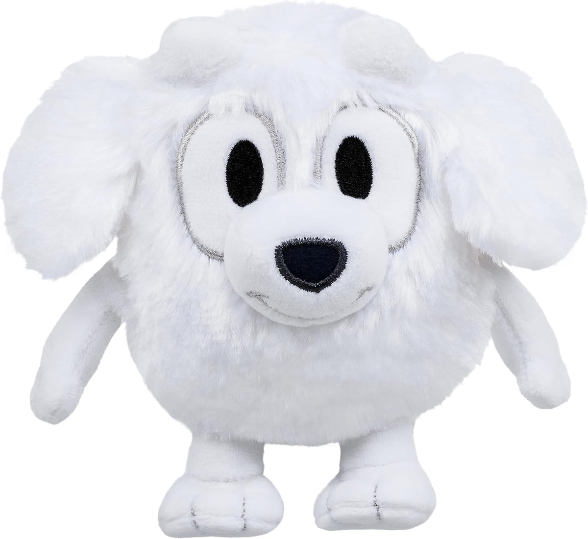Bluey Friends - Paquete de 3 juguetes de peluche, oxidado, lila y S...