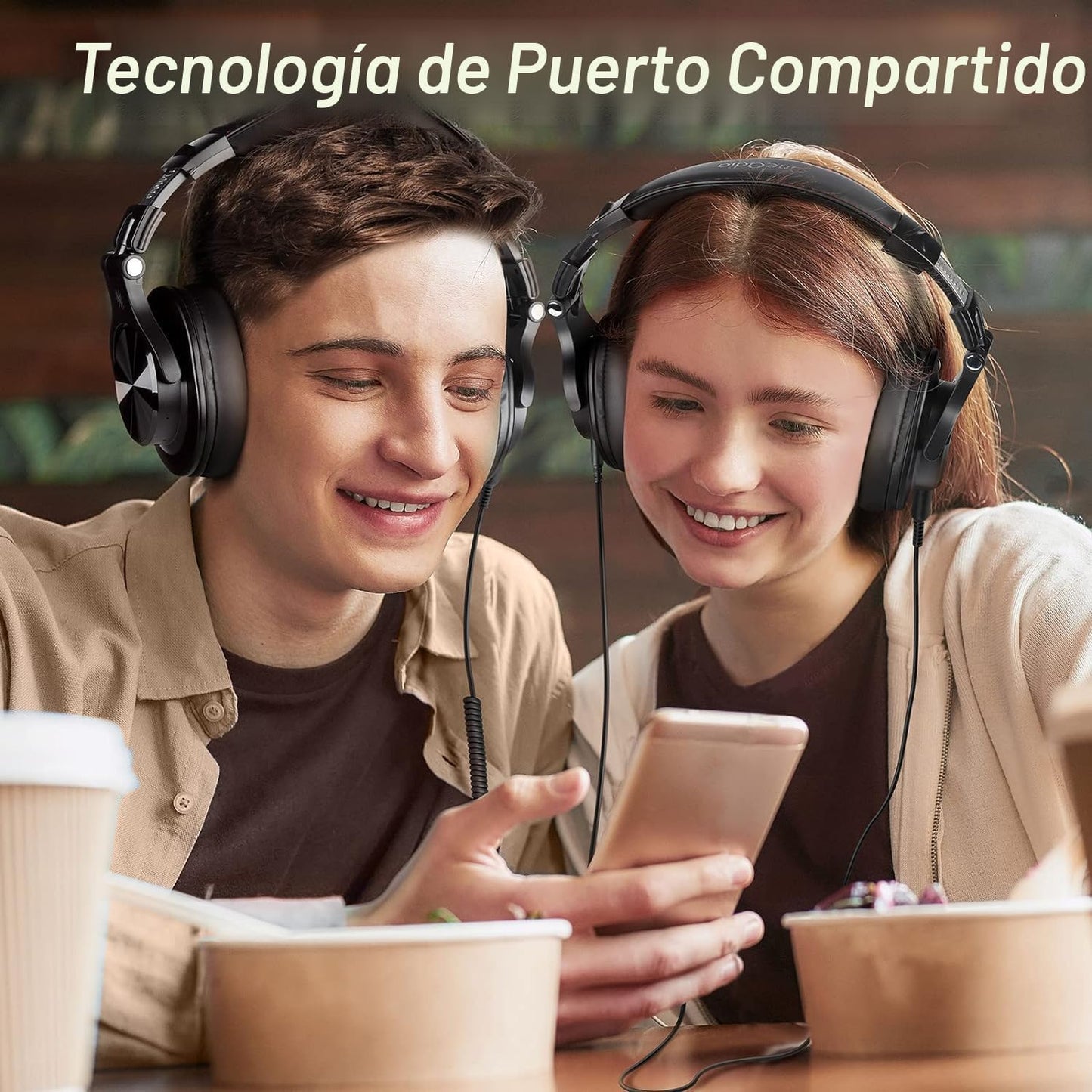 OneOdio A70 Auriculares Bluetooth para oído, auriculares inalámbric...