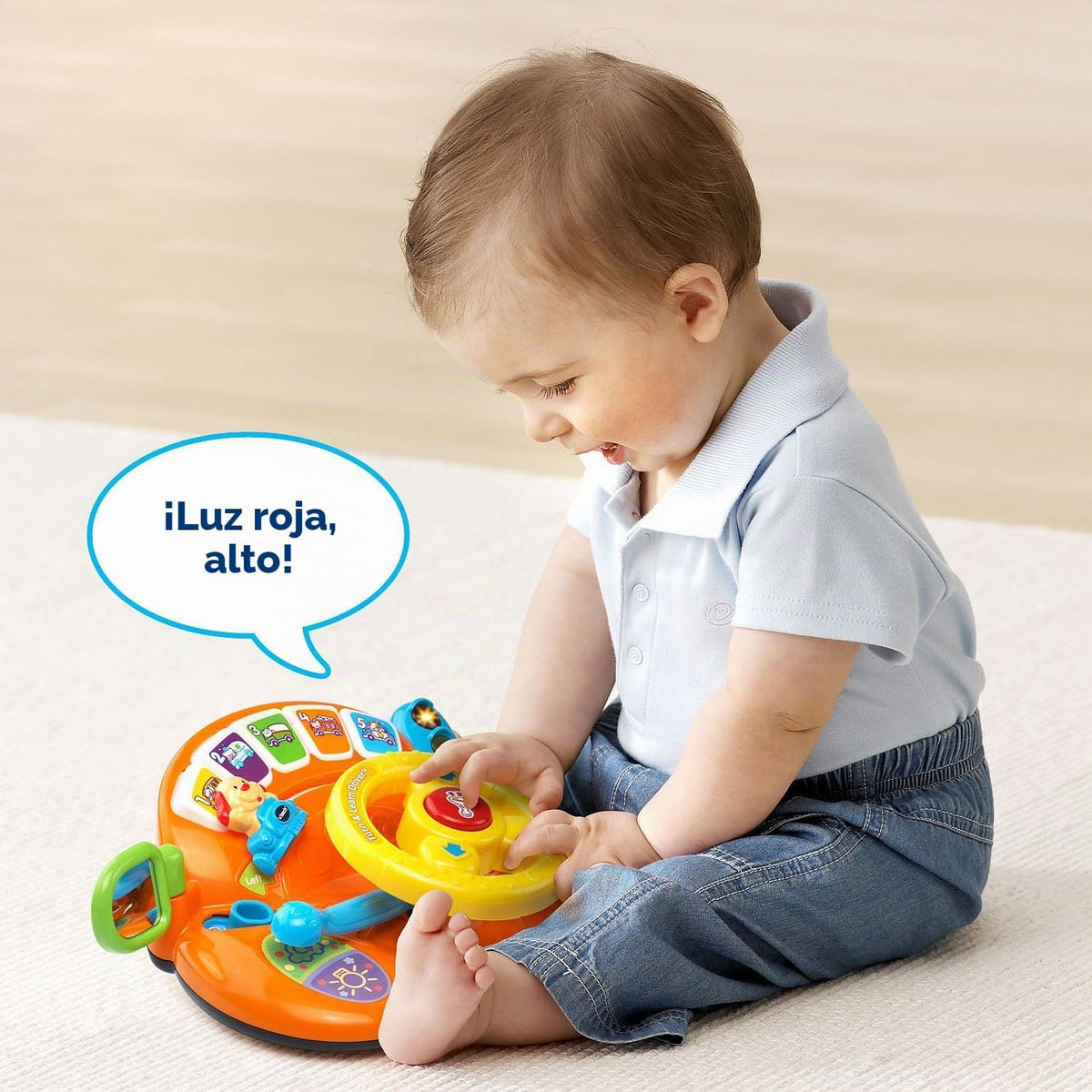 Driver de giro, VTech y aprender, naranja
