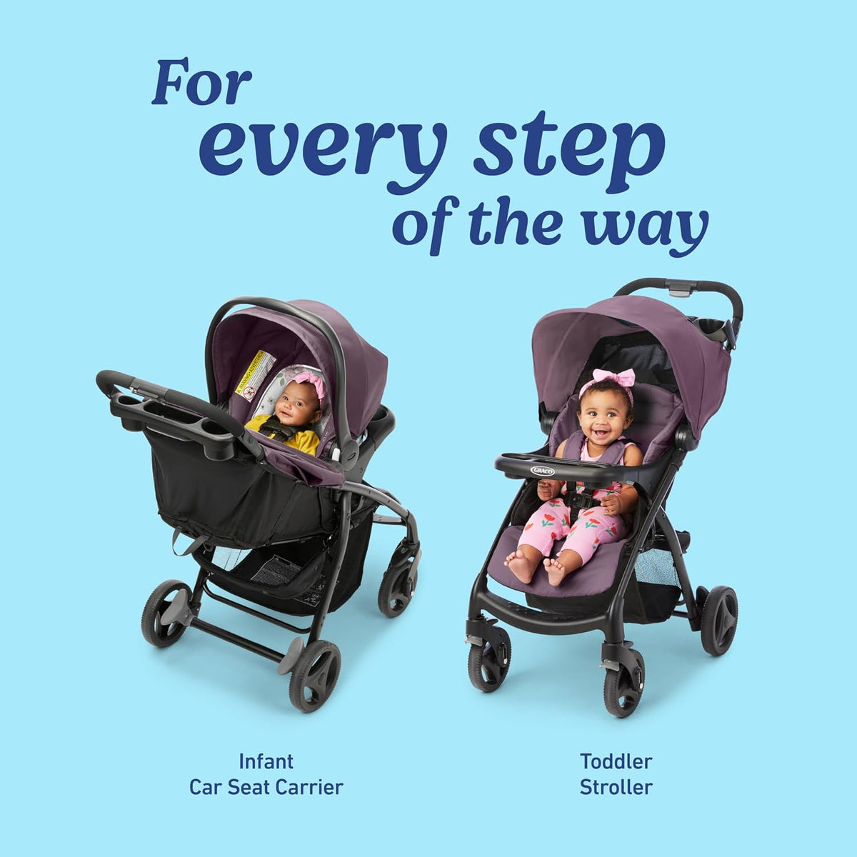 Graco Verb, sistema de viaje | Incluye carriola Verb y silla de aut...
