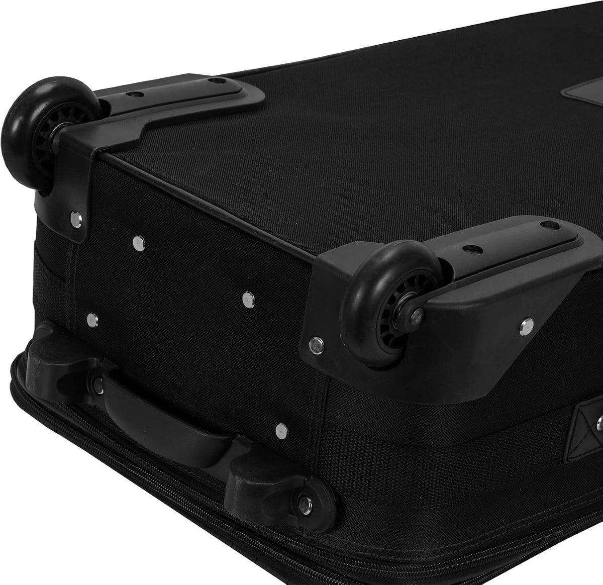 Rockland Vara Softside - Juego de equipaje vertical de 3 piezas, Ne...