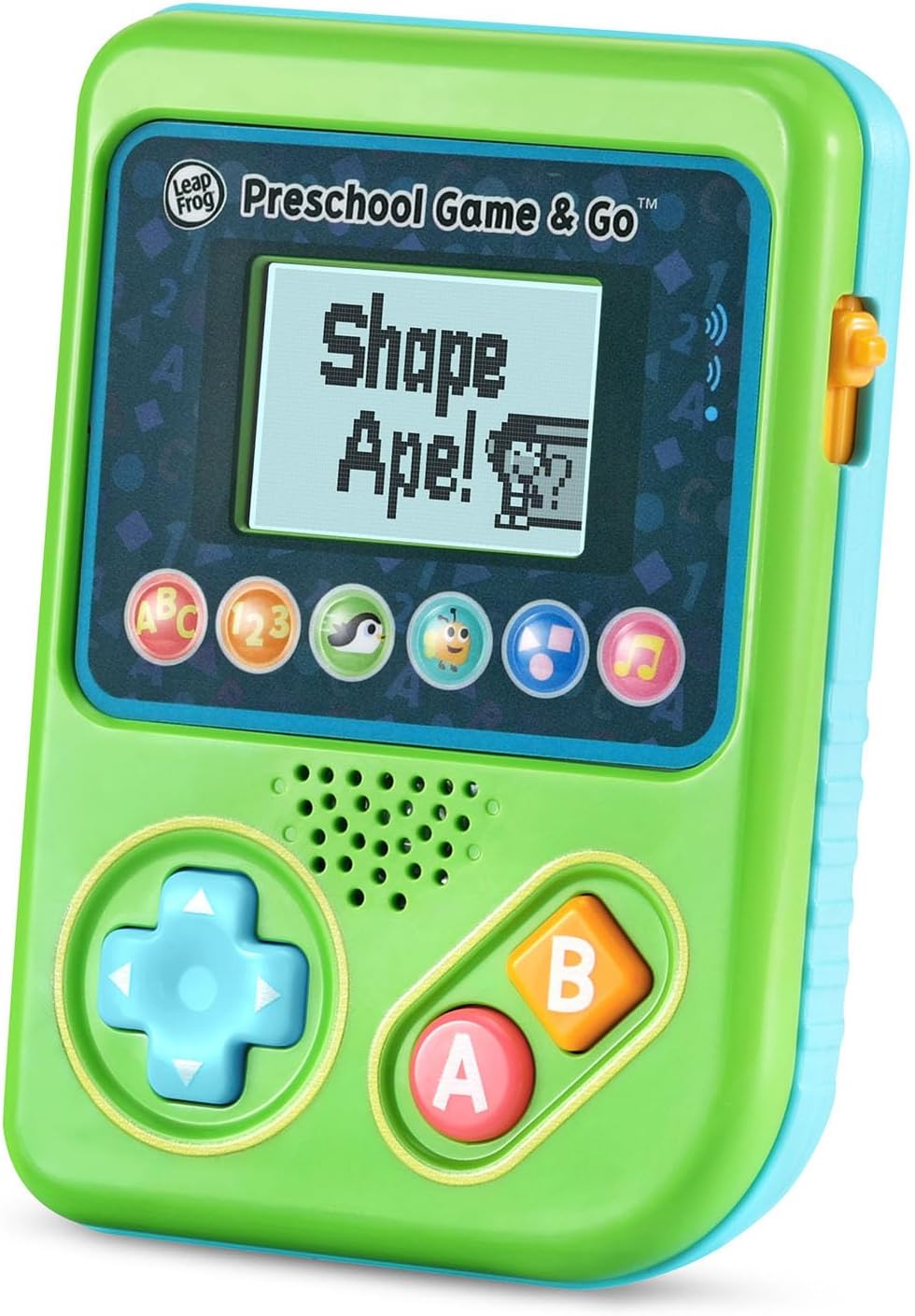 LeapFrog Juguete de videojuego de mano preescolar Game and Go, verde