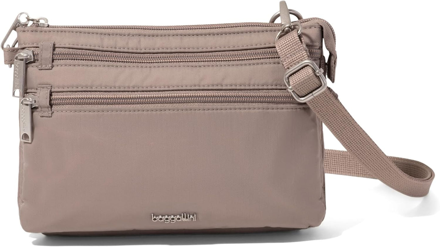 Securtex - Bolsa cruzada antirrobo de 9.25 x 6.25 pulgadas, bolsa s...