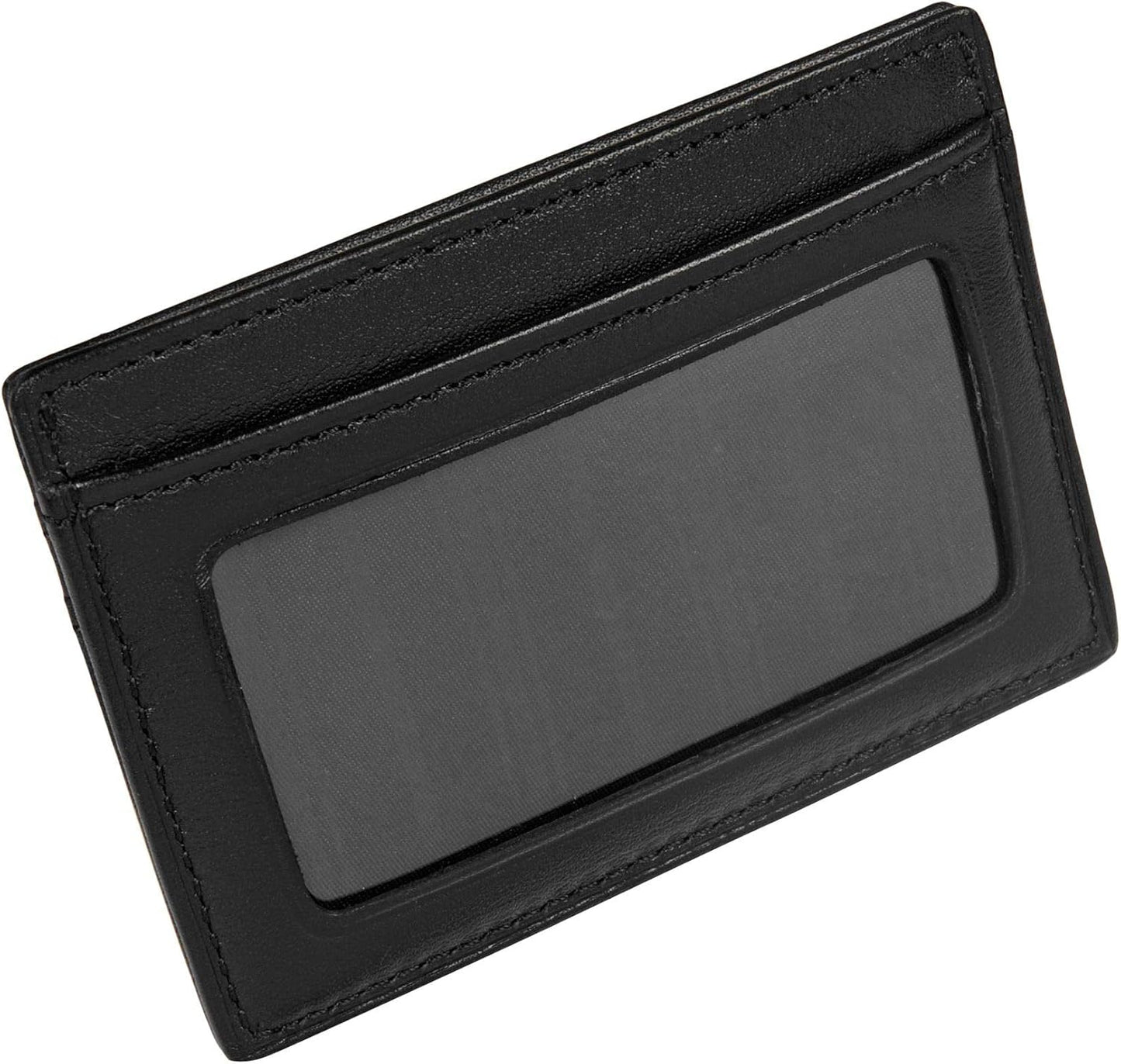 TUMI Delta - Funda de identificación delgada para hombre, Negro -