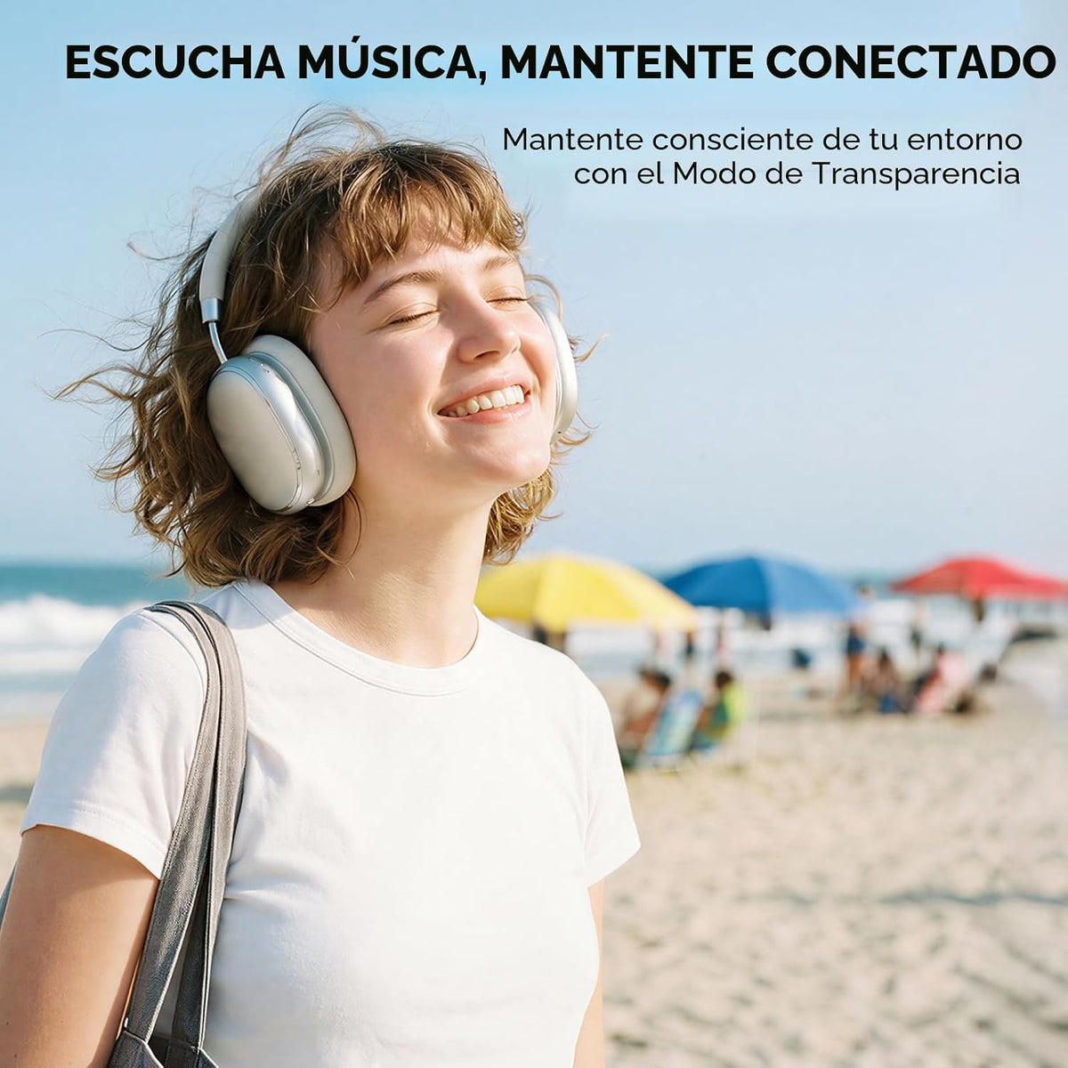 FOFUN NC95 - Auriculares híbridos con cancelación activa de ruido c...