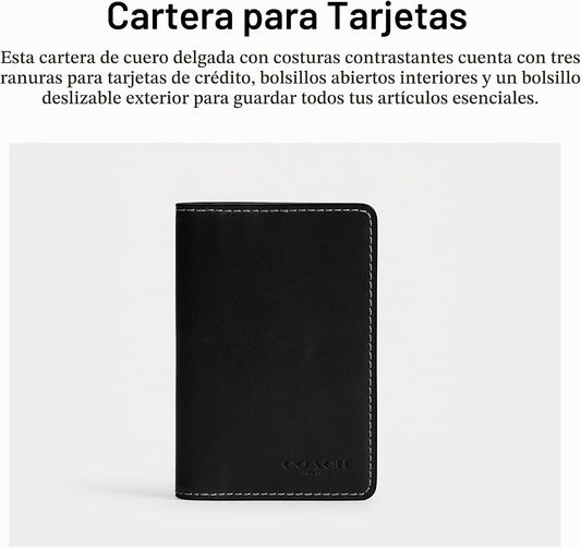 Coach - Cartera para tarjetas
