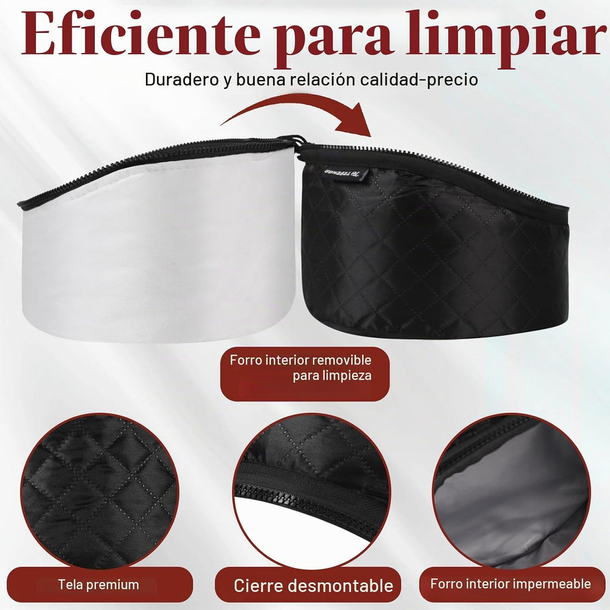 TEPENAR Vaporizador de cabello para acondicionamiento profundo: tap...