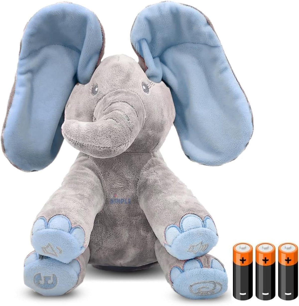 Dimple Kyle Elefante de peluche juguete animado - Elefante azul can...
