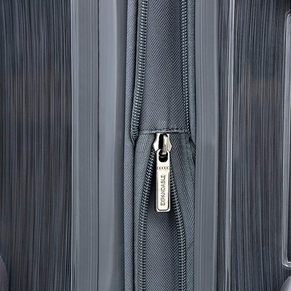 kensie Conjunto de equipaje Alma para mujer, Metal (Gun Metal), Mal...