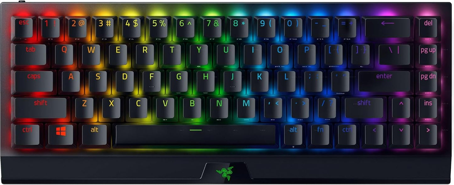 Razer BlackWidow V3 Mini Teclado mecánico inalámbrico para juegos |...
