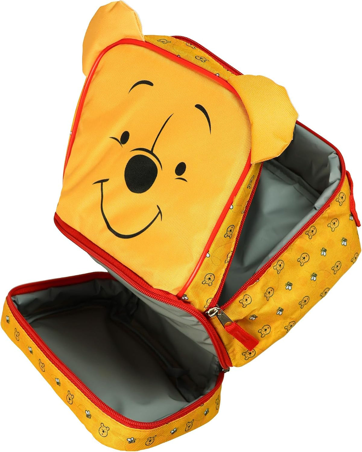 Disney Winnie The Pooh - Lonchera con personajes 3D de 9 pulgadas,...