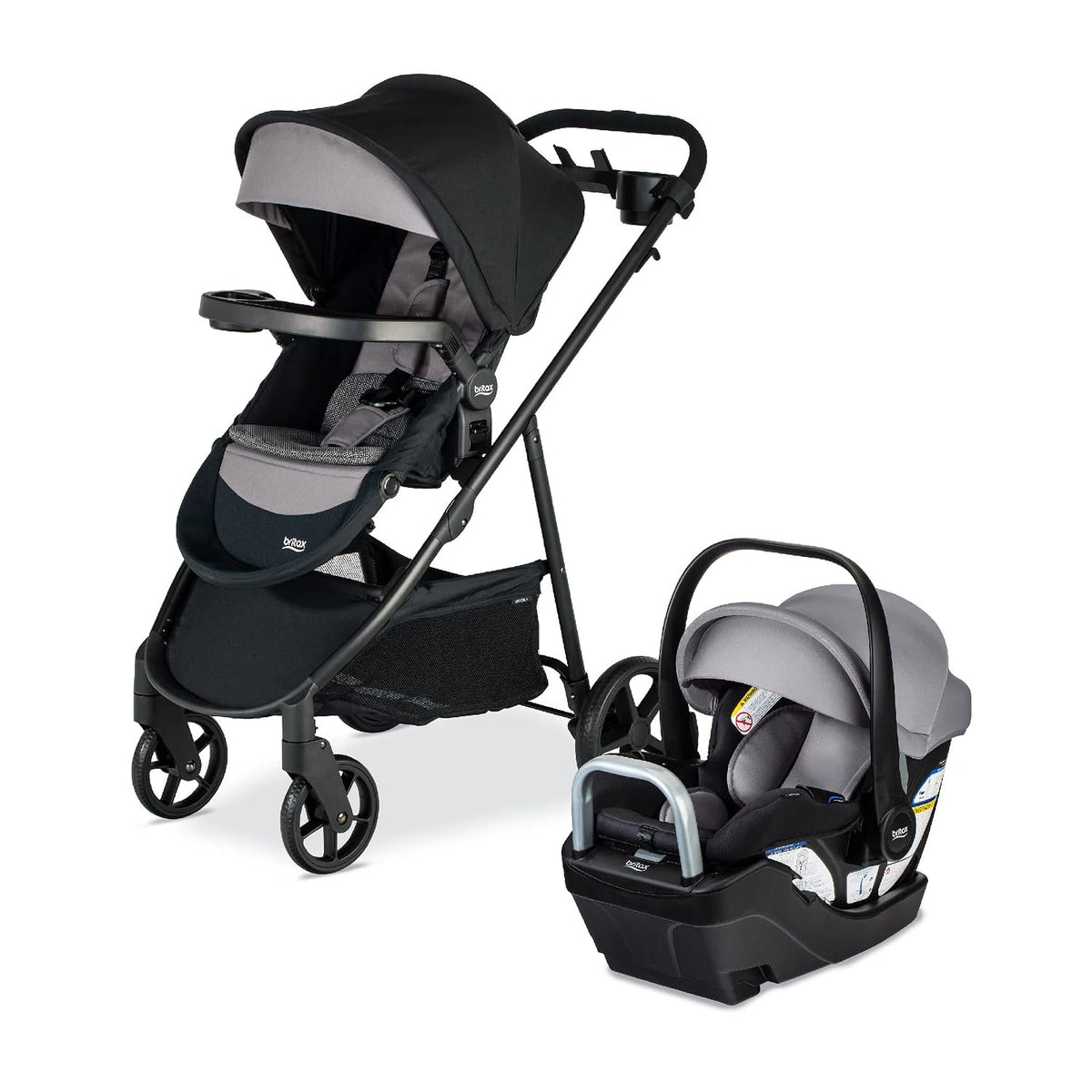 Britax Willow Brook S+ Sistema de viaje para bebé, asiento de autom...