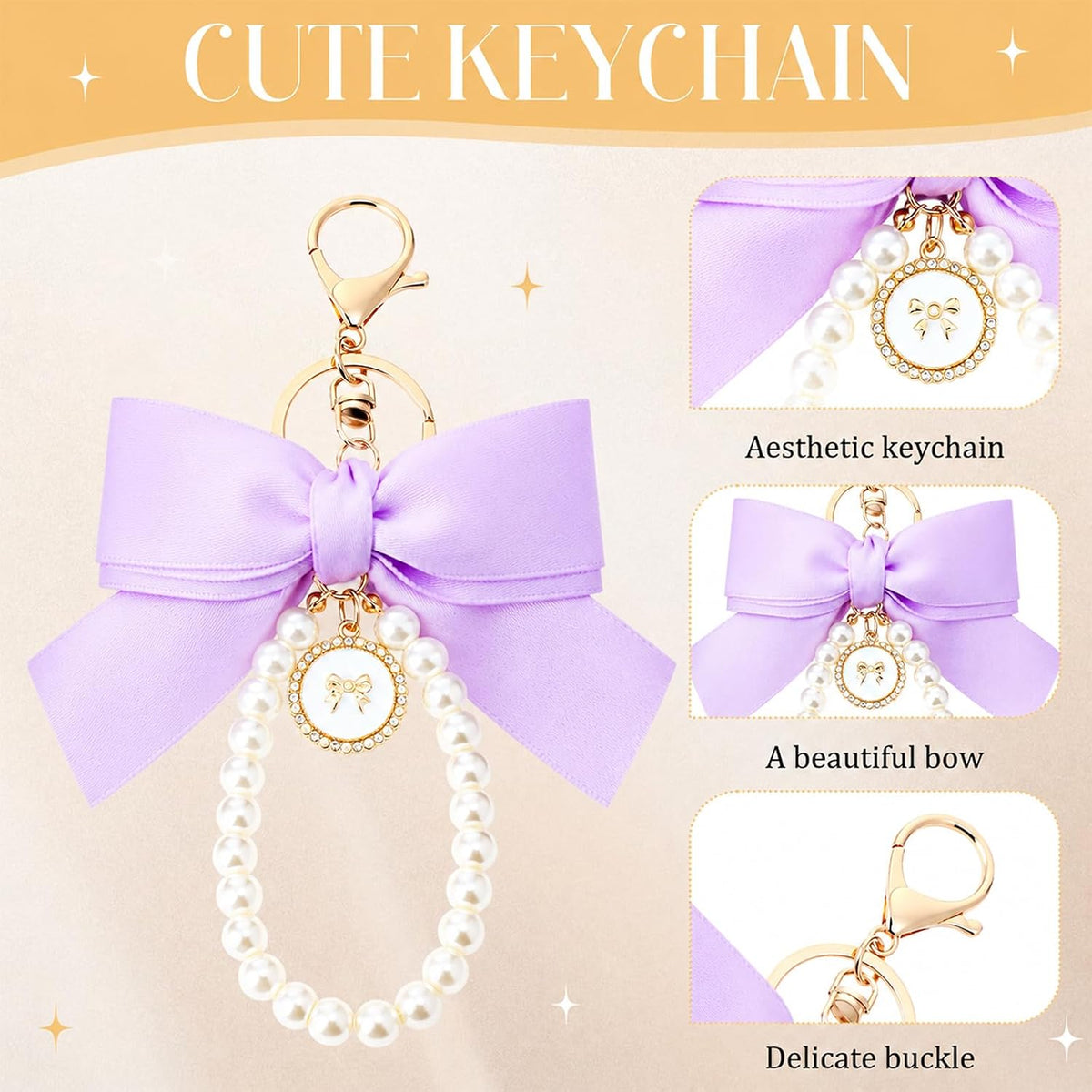 Sylixonae Juego de 7 piezas de accesorios para monedero con extenso...