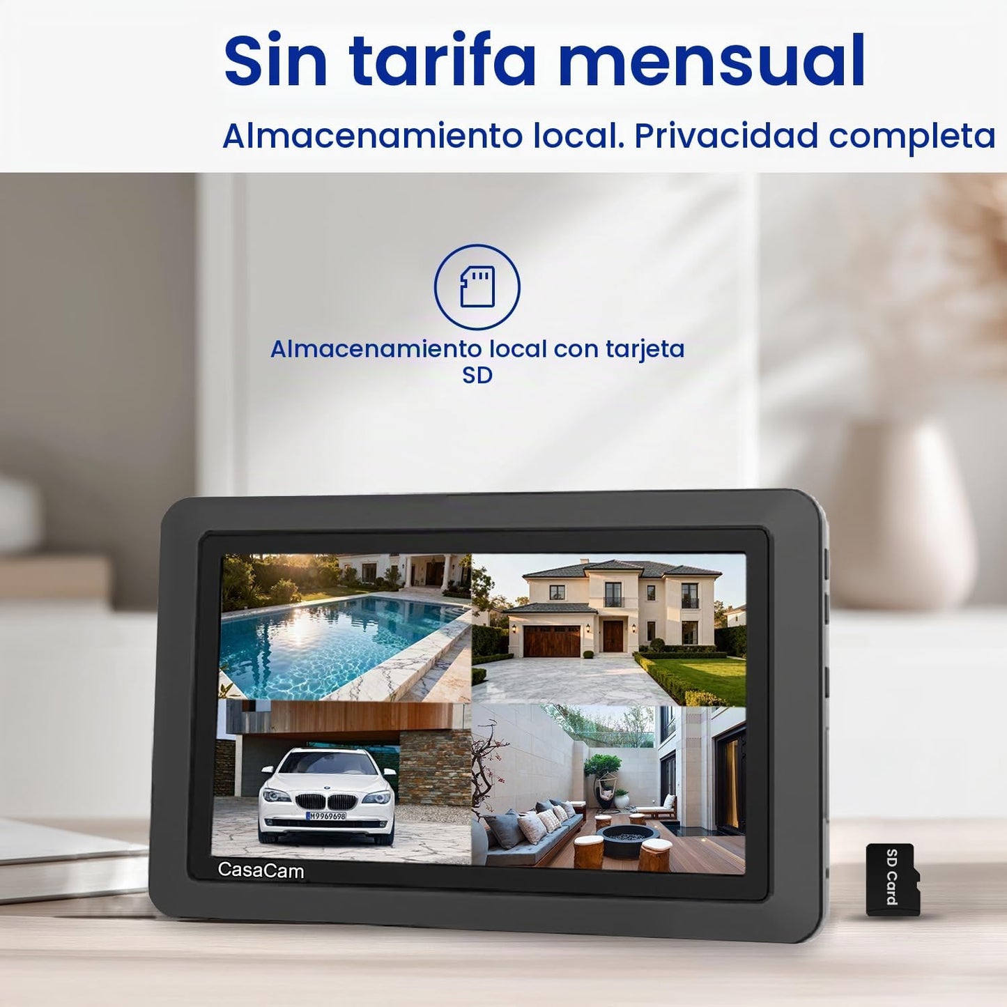 CasaCam GuardianCam Air | Sistema de cámara de seguridad inalámbric...