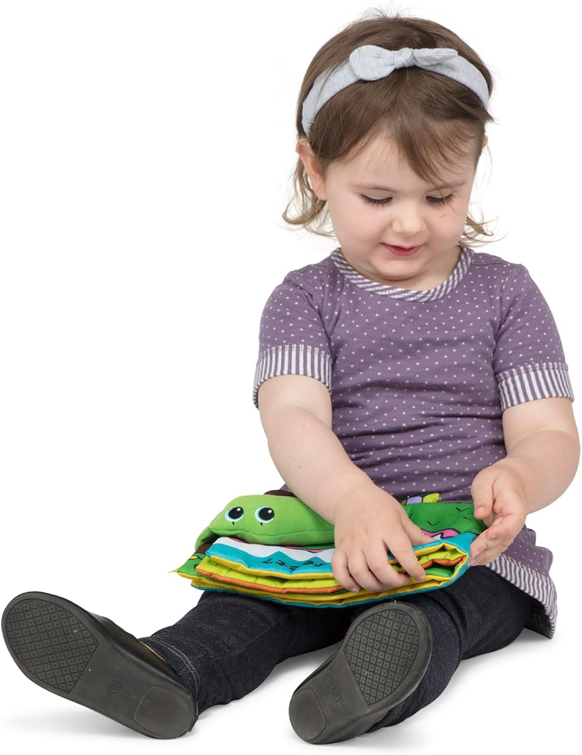 Melissa &amp; Doug Libro de actividades suaves - Los pies de quién,...