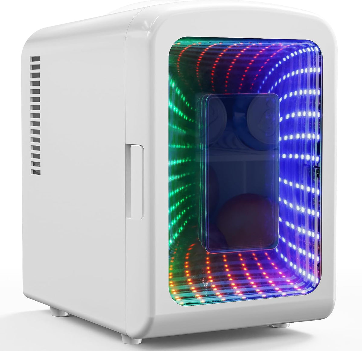 Antarctic Star Mini refrigerador compacto con luz gaming, capacidad...