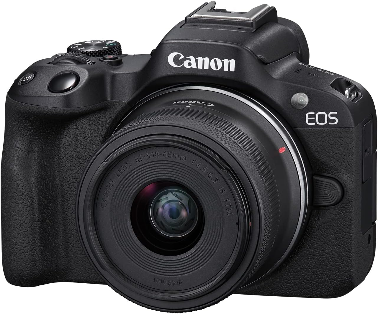 Kit de cámara sin espejo Canon EOS R50 con lente RF-S18-45mm F4.5-6...