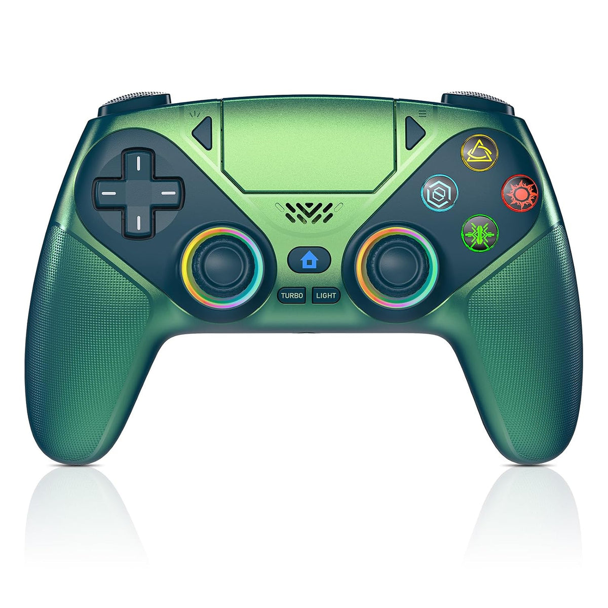 Controlador inalámbrico LED Gamrombo para PS5, compatible con PS5 P...