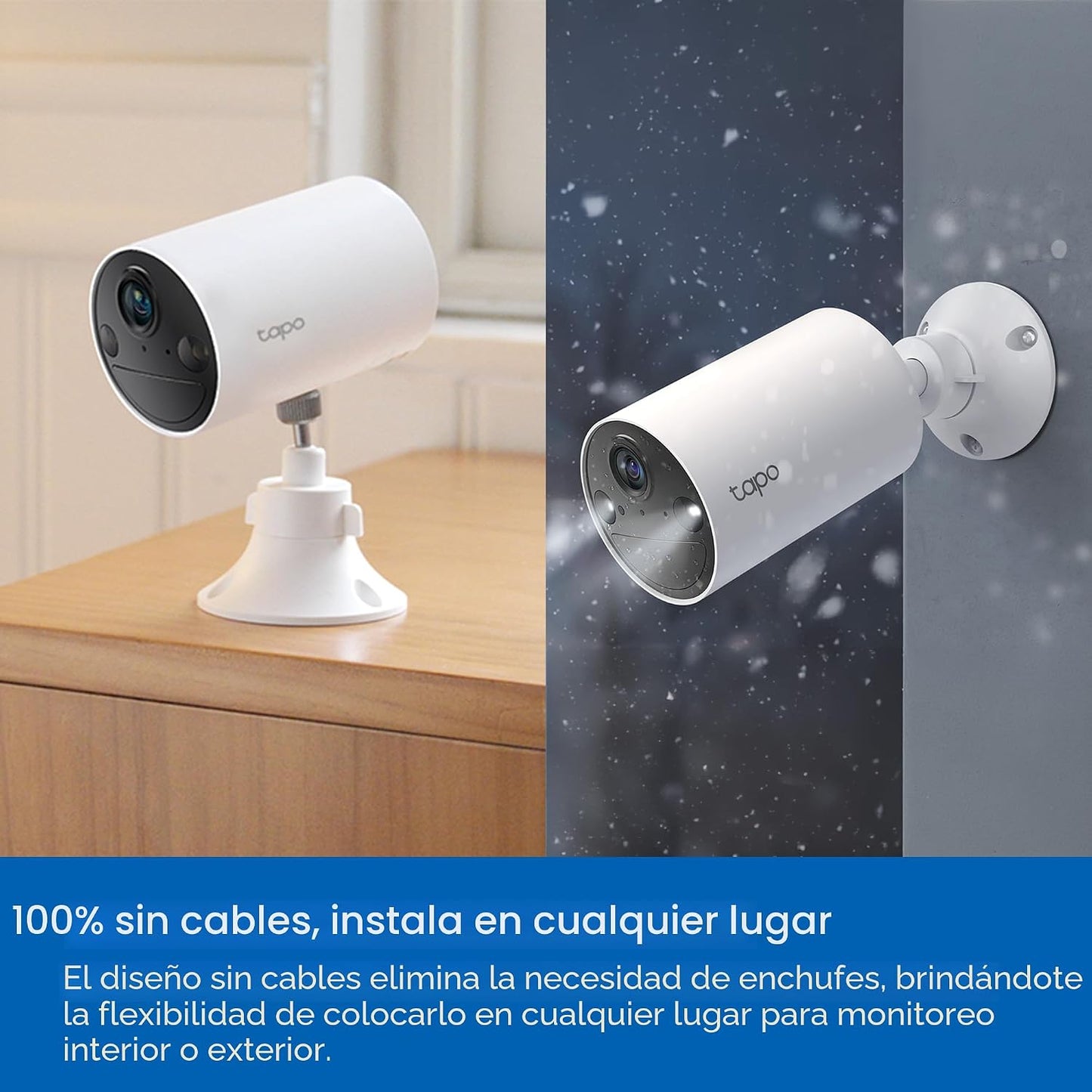 TP-Link Tapo Cámara de Seguridad Inalámbrica para Exteriores, 1080P...