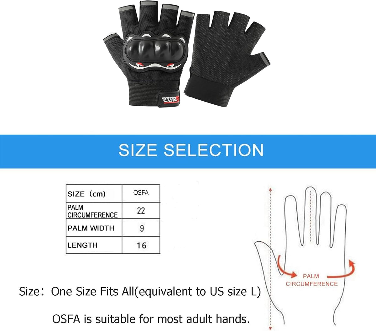 KEYSDEX Guantes de motocicleta para hombres y mujeres, protección d...