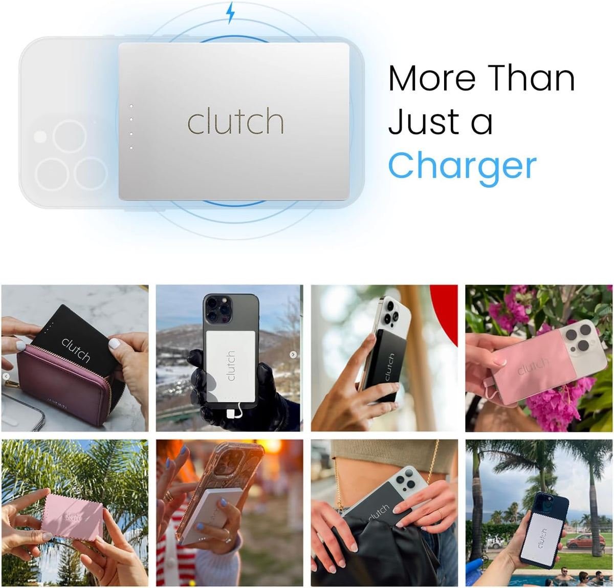 Clutch Cargador Portátil Pro para iPhone para Viajes 5000 mAH Aprob...