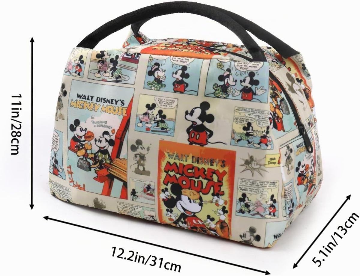 Bolsa de almuerzo de anime para mujer, hielera aislada, bonita lonc...