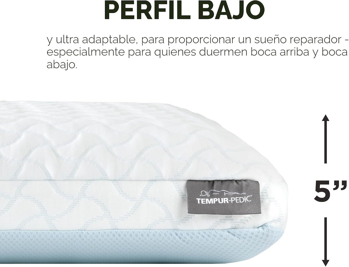 Tempur-Pedic TEMPUR-Cloud® + Almohada de enfriamiento, estándar, pa...