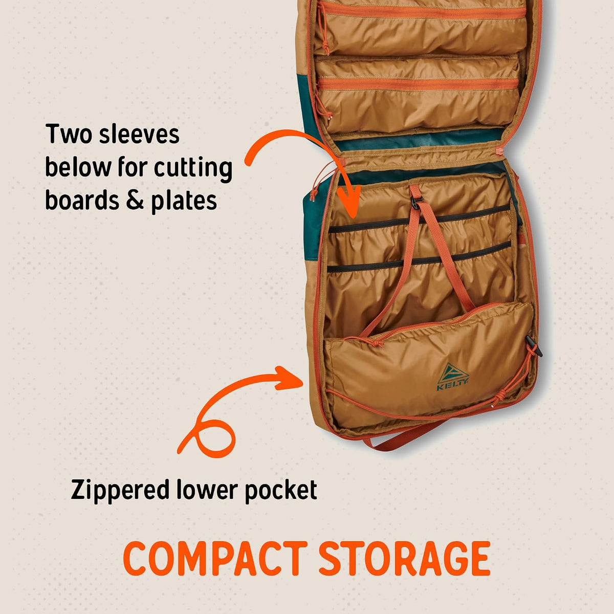 Kelty Camp Galley Deluxe \u2013 Kit de organización de cocina para...