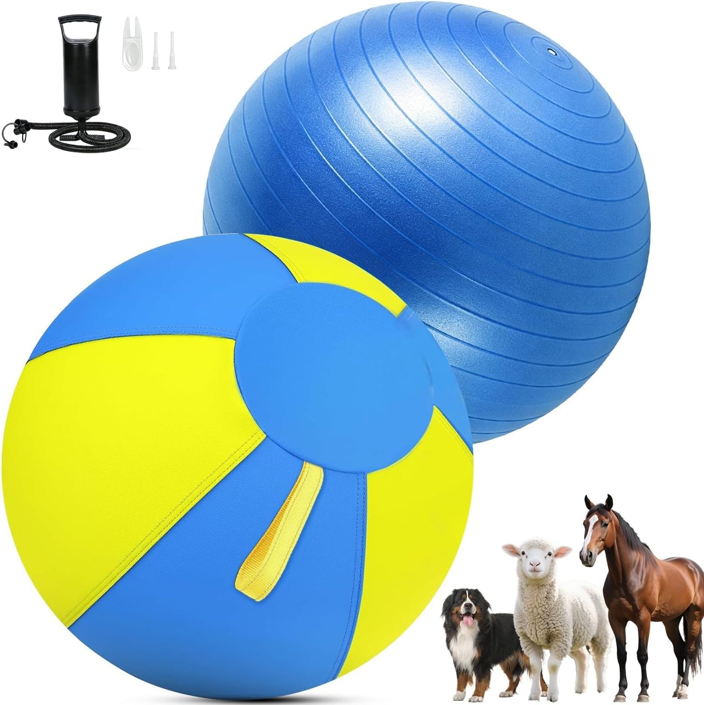 Pelota de pastoreo resistente de 18 pulgadas para perros – Juguete...