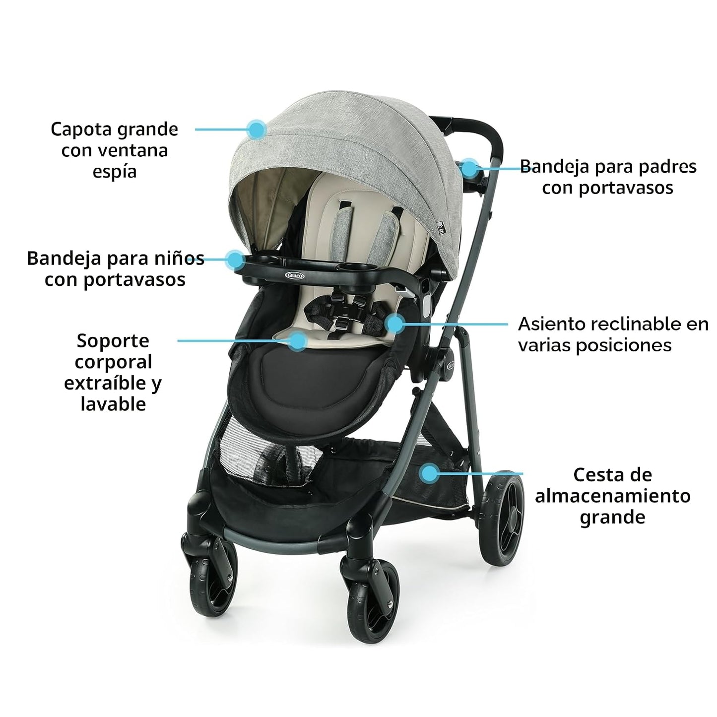 Sistema de Viaje Graco Modes Element LX, Lynwood
