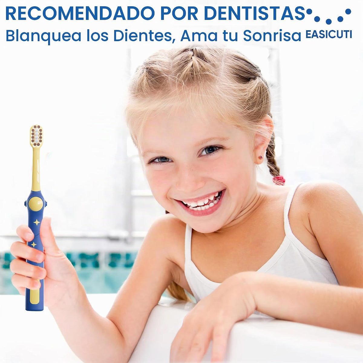 EASICUTI Cepillos de dientes extra suaves para niños pequeños 8 paq...