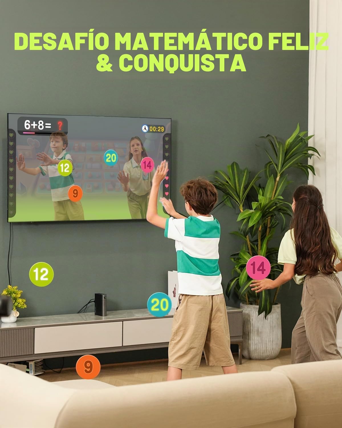 MetFut Consola de juegos AR Motion para niños y adultos: sistema de...
