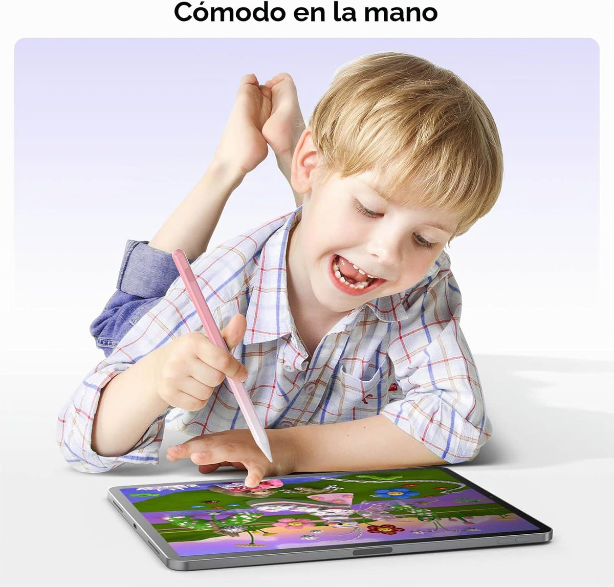DEGGE Lápiz capacitivo para iPad 2018-2025, Carga rápida de 15 minu...