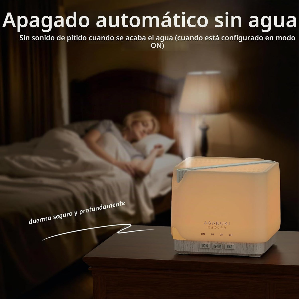 ASAKUKI Difusor de aceites esenciales premium de 700 ml (23.7 fl oz...